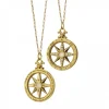 Adventure Compass Charm with Diamonds