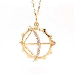 Apollo Charm Necklace - Strength