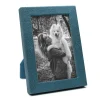 Blue Leather Embossed Stingray Photographer's Molding Frame