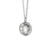 Carpe Diem Charm in Silver, Large