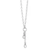 20" "Design Your Own" Large Link Sterling Silver Charm Chain Necklace, 2 Charm Stations