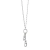 18" "Design Your Own" Short Charm Chain Necklace, 2 Charm Stations