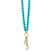 18" "Design Your Own" Turquoise Necklace, 2 Charm Stations