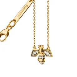 Diamond Critter Bee "Creativity" Necklace