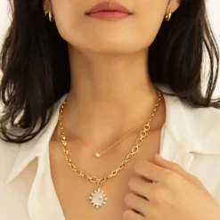 Diamond Critter Turtle "Luck" Necklace