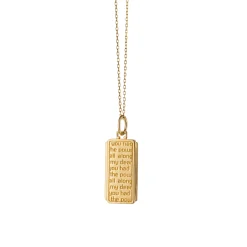 Dorothy 18K Gold Medallion