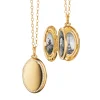 Four Image "Luxe" 18K Gold Locket Necklace