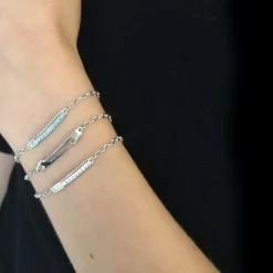 I Love You More Aquamarine Poesy Bracelet