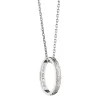 I Love You More Engraved Poesy Ring Necklace