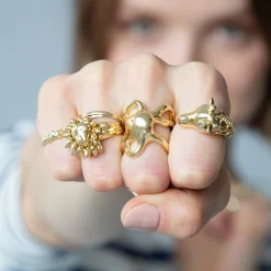 Intuition Octopus 18K Gold Ring