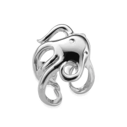 Intuition Octopus Sterling Silver Ring