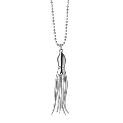 Intuition Octopus Sterling Silver Charm Necklace