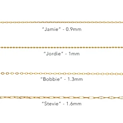 Jordie Delicate Ball Chain