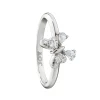 “Joy” Sterling Silver Butterfly Stackable Ring