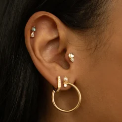 18K Yellow Gold Large 