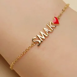 18K Yellow Gold “SMAK” Bracelet