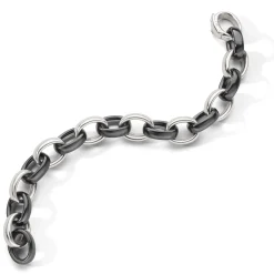 Marilyn Black Ceramic Link Bracelet