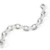 Marilyn White Ceramic Link Bracelet