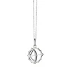 Mini "Apollo" Sterling Silver Charm with Sapphires - Strength