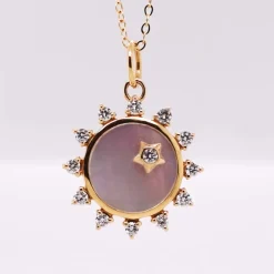 Mini Mother of Pearl Diamond