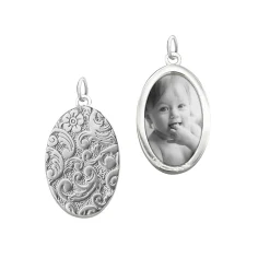 Oval Half-Locket