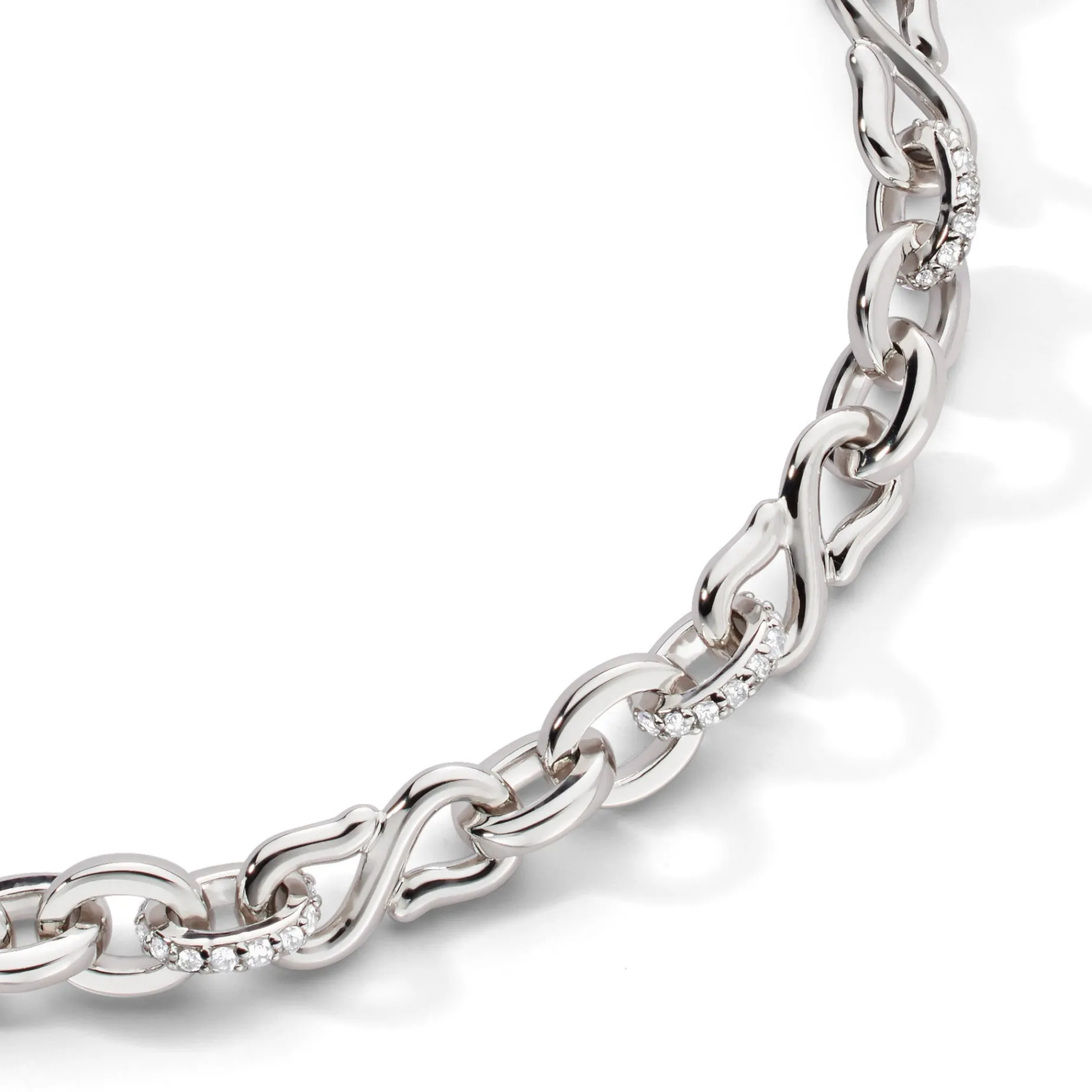 Pave Infinity Bracelet