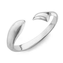 Perseverance Fish Sterling Silver Cuff