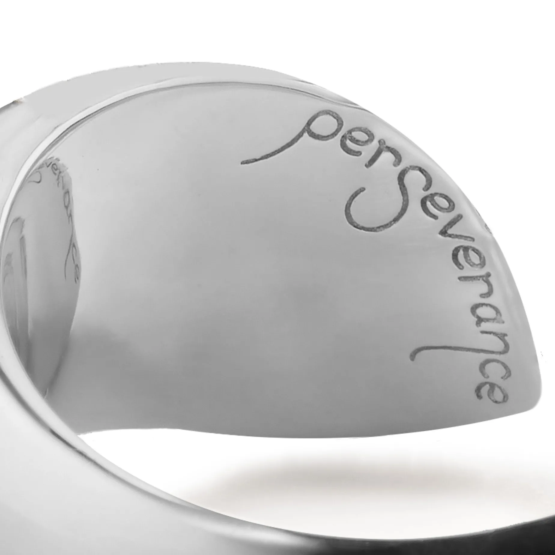 Perseverance Fish Sterling Silver Cuff