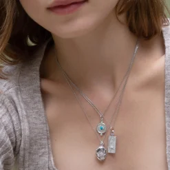 Petite Bridle Locket Necklace