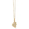 Petite Pave Diamond Heart Necklace