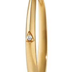 Points North Deep-Set Oval London Blue Topaz Ring