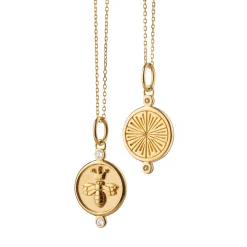 Queen Bee Charm with Diamonds
