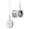 Queen Bee Sterling Silver Locket Necklace