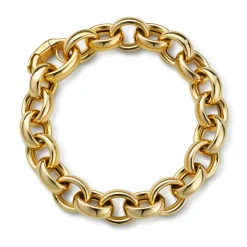 Rosalind 18K Gold Link Bracelet