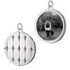 Round Star Half Locket