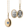 Sapphire Infinity Locket