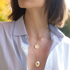 Sapphire Infinity Locket