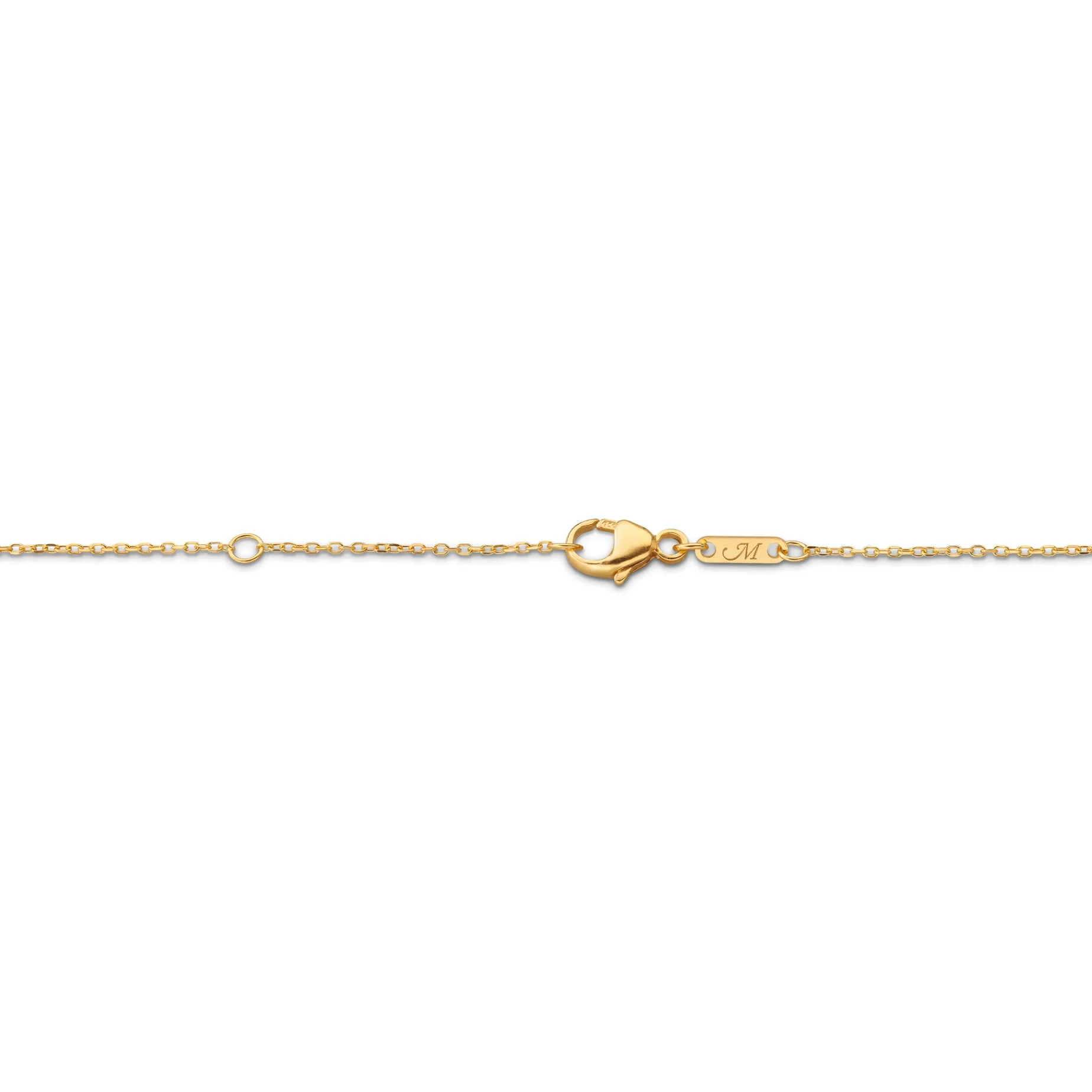 Slim Round "Nan" Gold Locket Necklace
