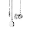 Slim Round "Nan" Locket Necklace