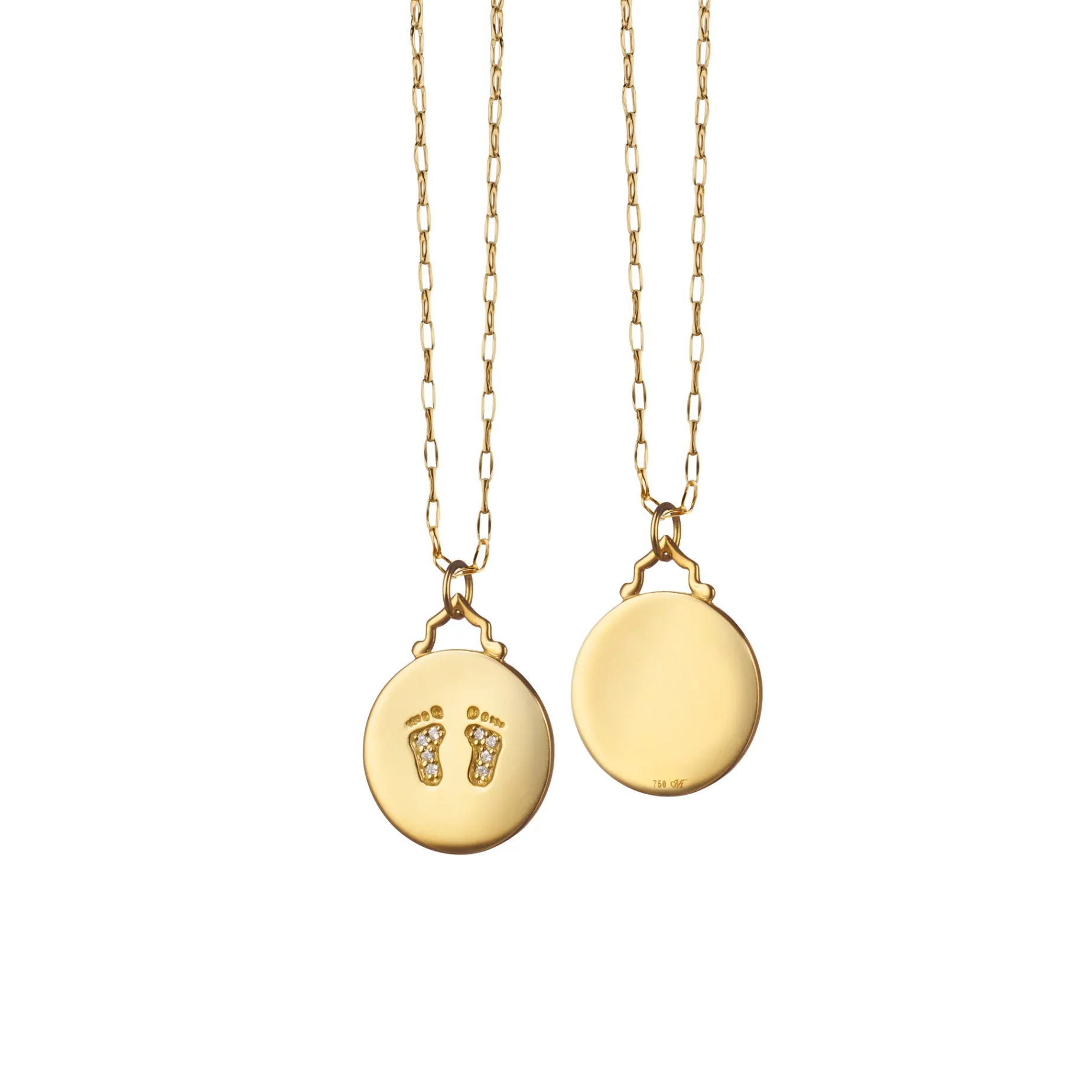 Small "Baby" Charm with Diamonds