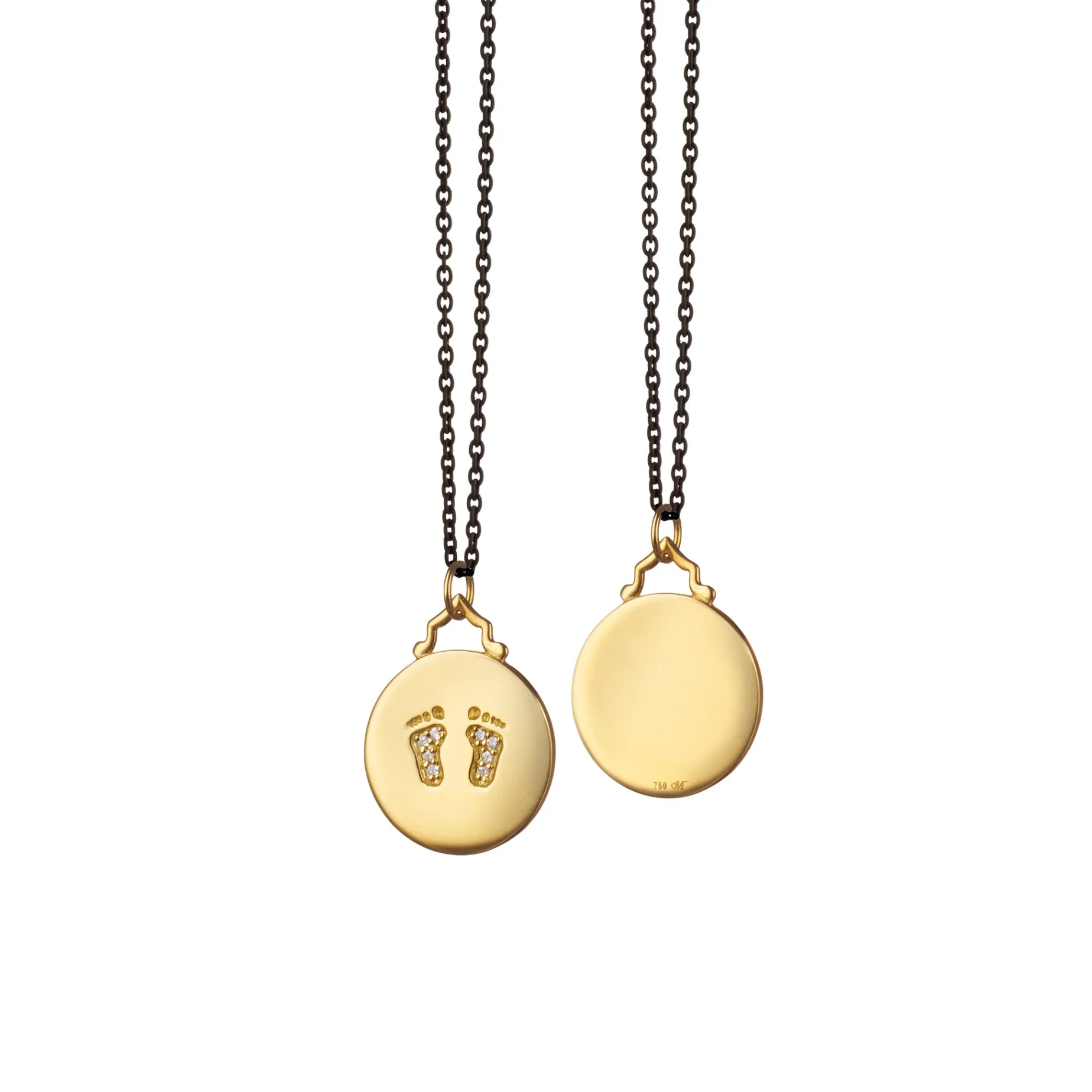 Small "Baby" Charm with Diamonds