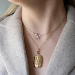 Special Edition Vintage Yellow Diamond Locket