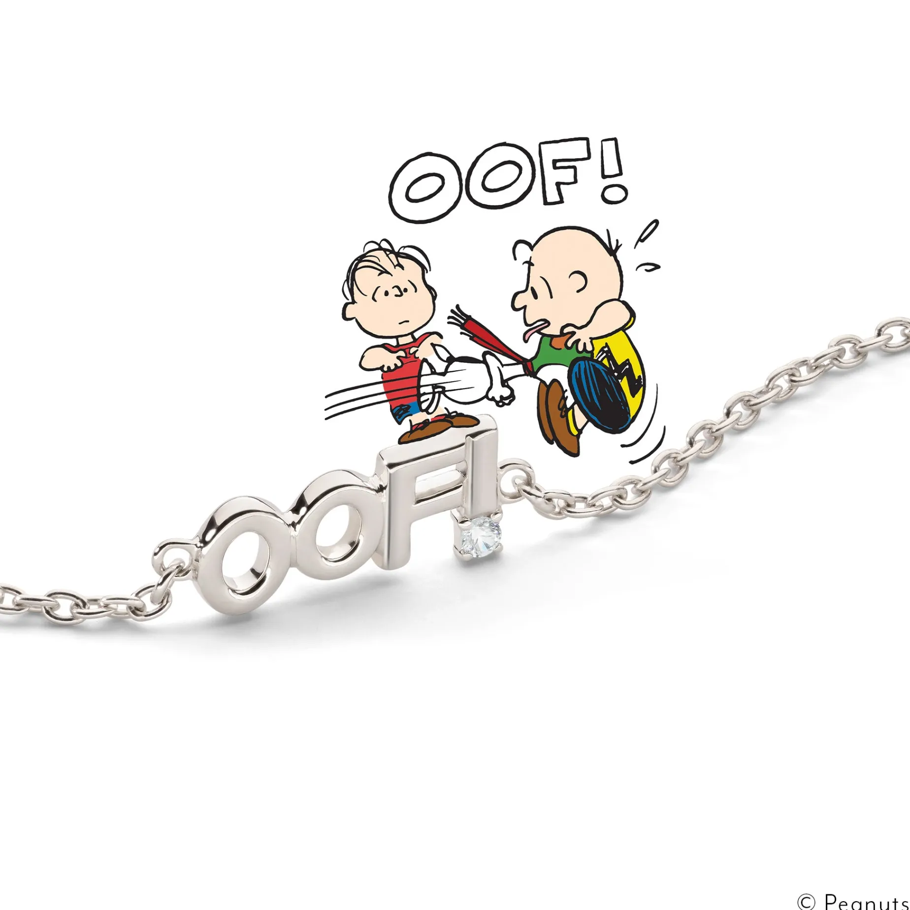 Sterling Silver “OOF” Bracelet