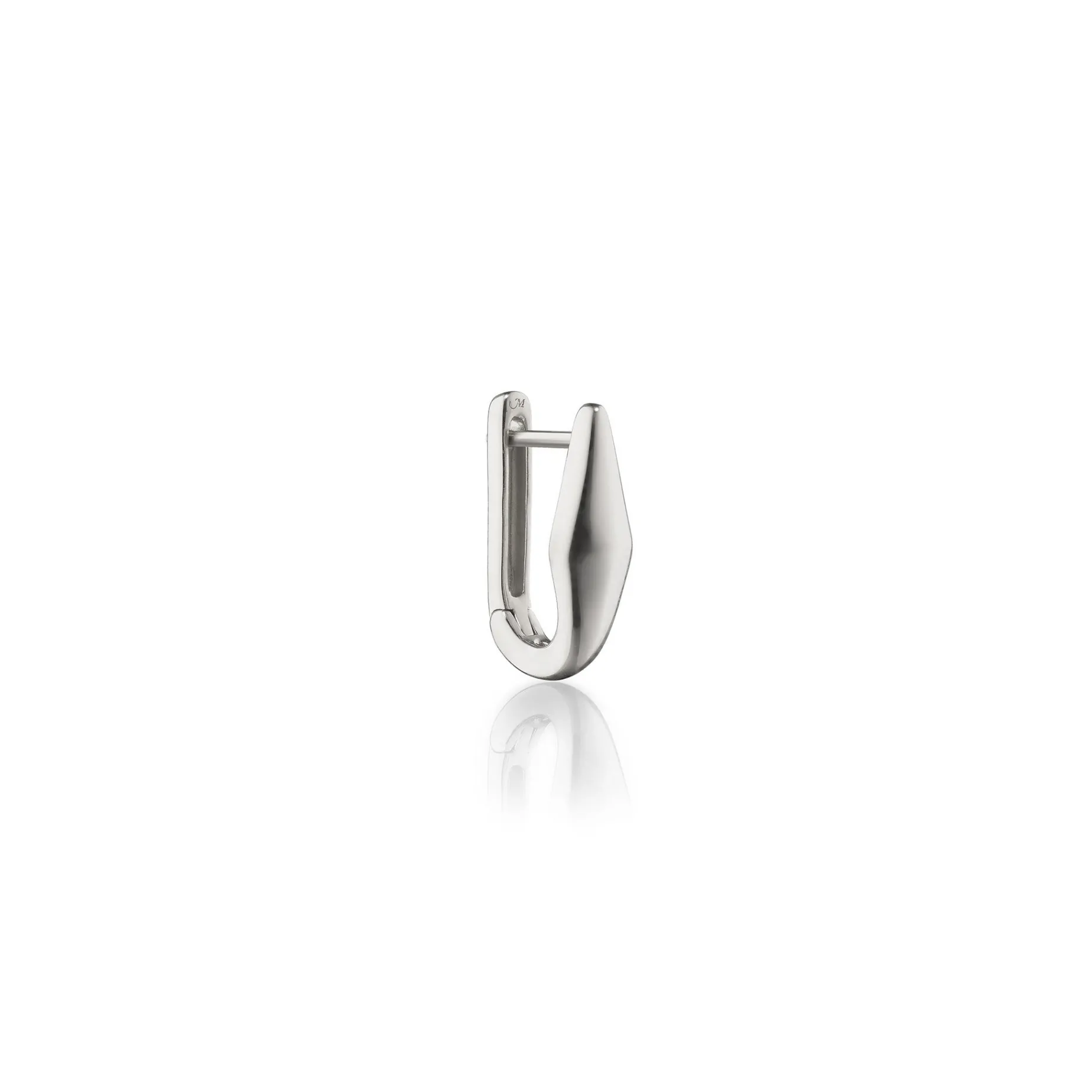 Sterling Silver "Points North" Earring