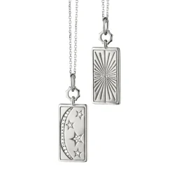 Sun, Moon and Stars Medallion with Sapphires