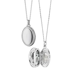 The Four Image "Midi" Sapphire Locket