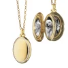 The Four Image "Premier" 18K Yellow Gold Diamond Locket
