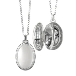 The Four Image "Premier" 18K White Gold Diamond Locket