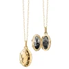 The 18K Gold Vine Locket Necklace
