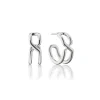 The Symbol Large Infinity Hoop Earrings